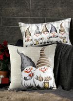 Kissenbezug Wichtel mit Reißverschluss 