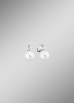 Ohrstecker mit Süßwasser-Zuchtperlen 