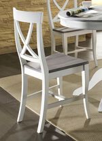 St&uuml;hle, 2er-Set, aus massivem Buchenholz 