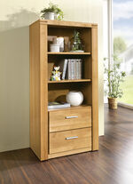Regal mit Massivholzfronten KERNBUCHE