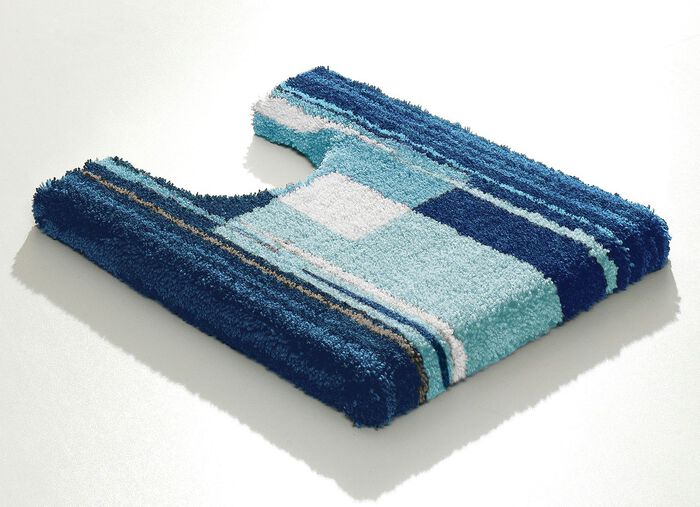 Badgarnitur mit rutschhemmender Rückseite TÜRKIS