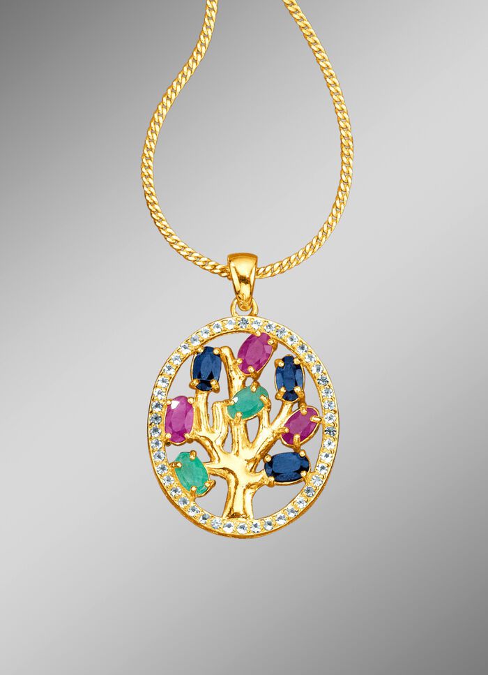 Anh&auml;nger Lebensbaum mit Panzerkette 