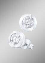 Solitär-Ohrstecker mit Brillanten 