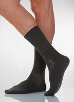 Diabetiker-Socken oder -Kniestrümpfe ANTHRAZIT