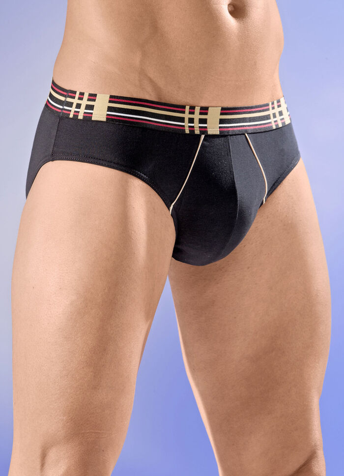 Viererpack Slips mit Elastikbund 