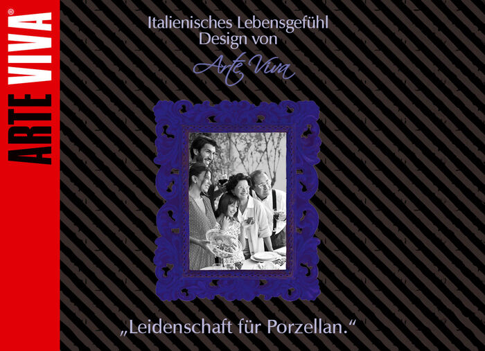 Porzellan-Geschirr Millefiori aus hochwertigem weißen Porzellan 