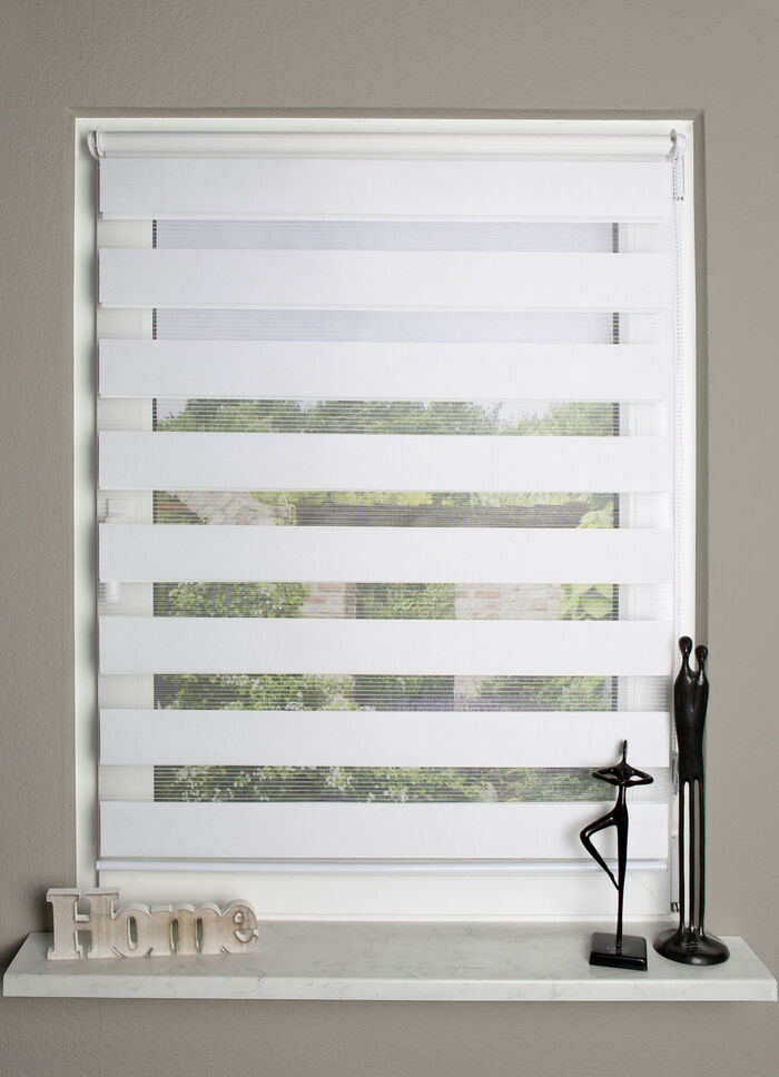 Kettenzugrollo mit Klemmträgern 