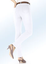 Basic-Jeans WEISS