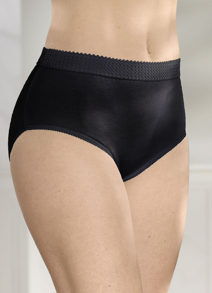 Sechserpack Slips mit elastischen Beinabschl&uuml;ssen 