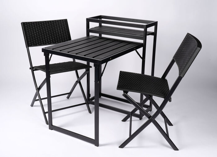Klappbares Balkon-Set 