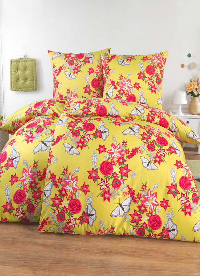 Microfaser Bettwäsche-Garnitur aus dem Hause Grundr GRÜN