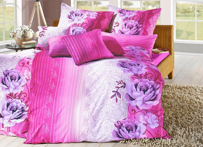 Bettw&auml;sche-Set, 10-teilig, aus Microfaser 