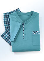 Zweierpack Shortys mit Knopfleiste und Brusttasche 