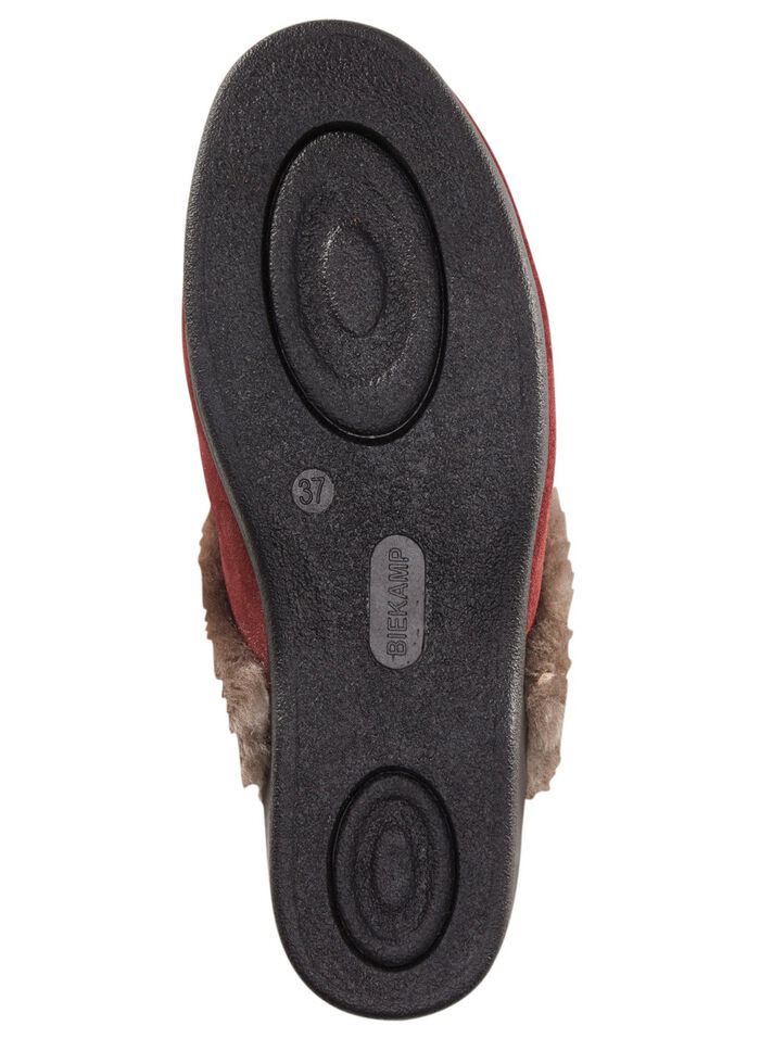 ELENA EDEN Pantoffel mit echtem Lammfellfutter 