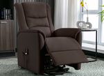 TV-Sessel mit Aufstehhilfe DUNKELBRAUN