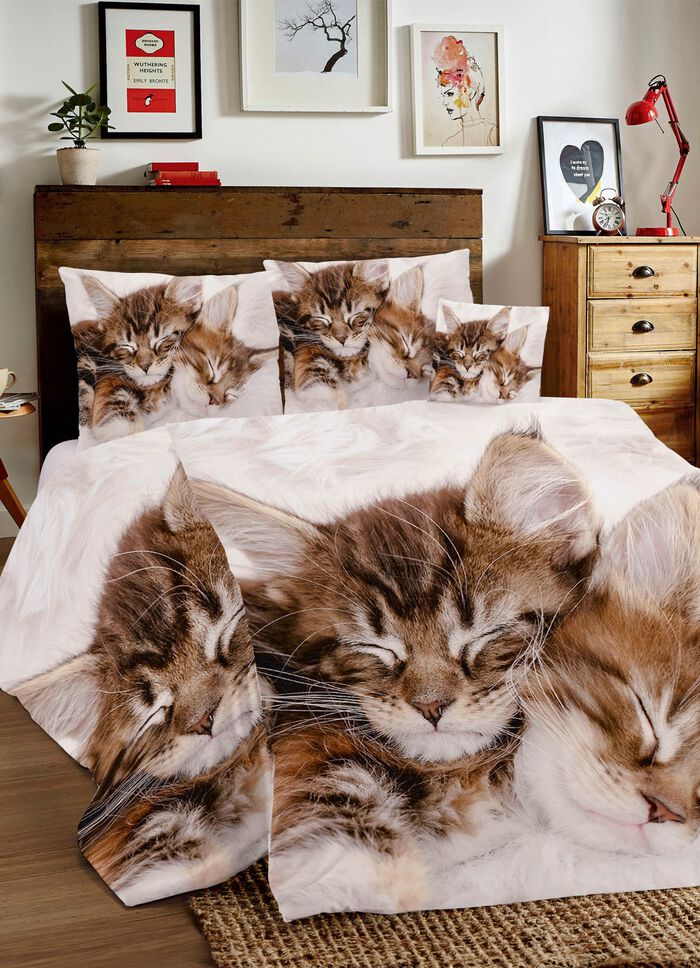 Digitalbedruckte Bettw&auml;sche-Garnitur 