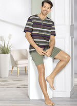 Shorty mit Knopfleiste 