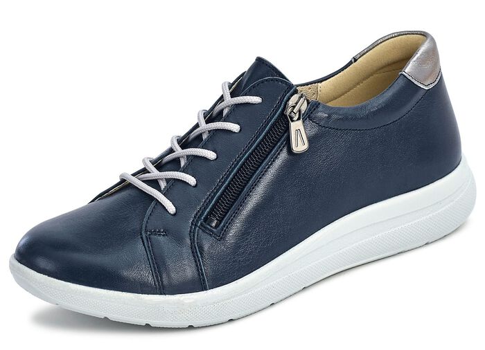 Schn&uuml;rschuh mit praktischem Seitenrei&szlig;verschluss MARINE