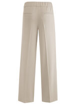 Knöchellange Hose mit weitem Bein  BEIGE