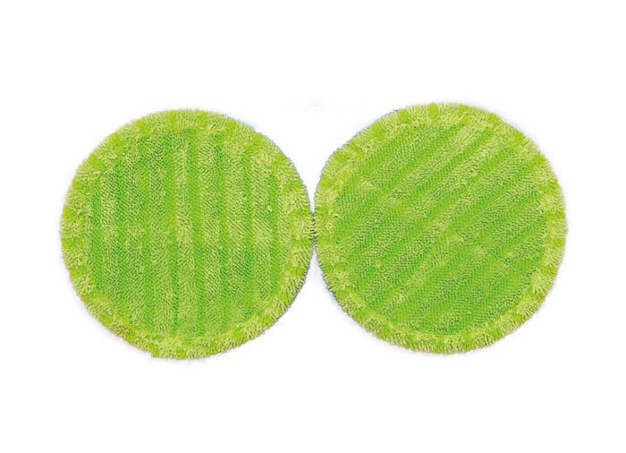 Ersatzpads, 2er-Set, f&uuml;r Livington SteamTwister 