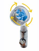 Duschkopf Aquadon EcoTornado mit genialem Turbinen-Effekt 