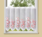 Handcolorierter Kurzstore mit Mohnblumen 