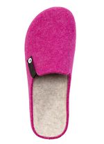 Laurina, trendige Damen-Hausschuhe, Weite G, mit anatomisch geformtem Fu&szlig;bett 