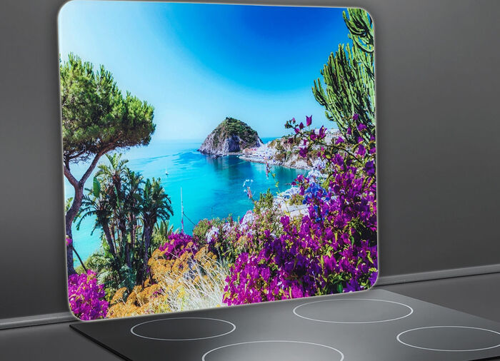 Praktische Wandblende aus Glas 