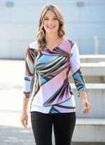 Shirt mit Zierpl&auml;ttchen im Vorderteil 