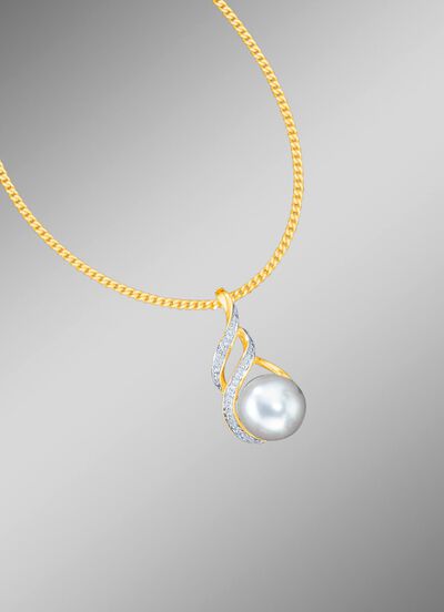 Stilvoller Anh&auml;nger mit Kette 