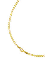 Diamantierte Blättchenkette, verschiedene Ausführungen 