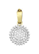 Edler Anhänger mit  60 Brillanten 