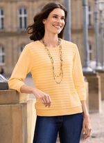 Pullover mit einer aufgesetzten Tasche GELB