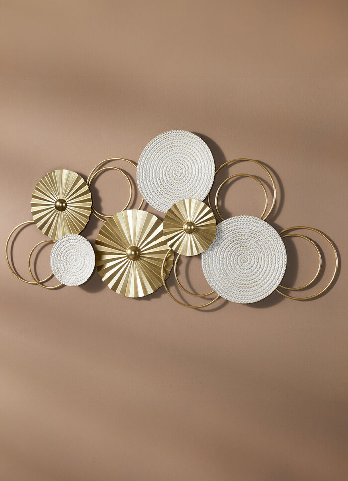 Wanddekoration aus Metall 