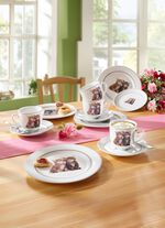 Kaffee-Service  12-teilig, K&auml;tzchen 