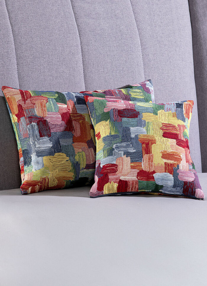 Kissenbezug mit Reißverschluss BUNT