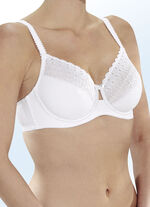 Sassa Zweierpack Bügel-BH 1X INDIGO, 1X WEISS