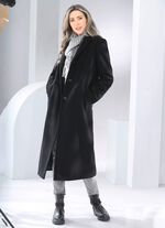 Mantel mit Knopfleiste 