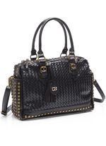 Collezione Alessandro Tasche mit trendigen Ziernieten SCHWARZ
