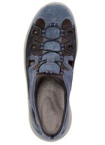 GINO GALANTE Slipper mit elastischer Zierschn&uuml;rung BLAU