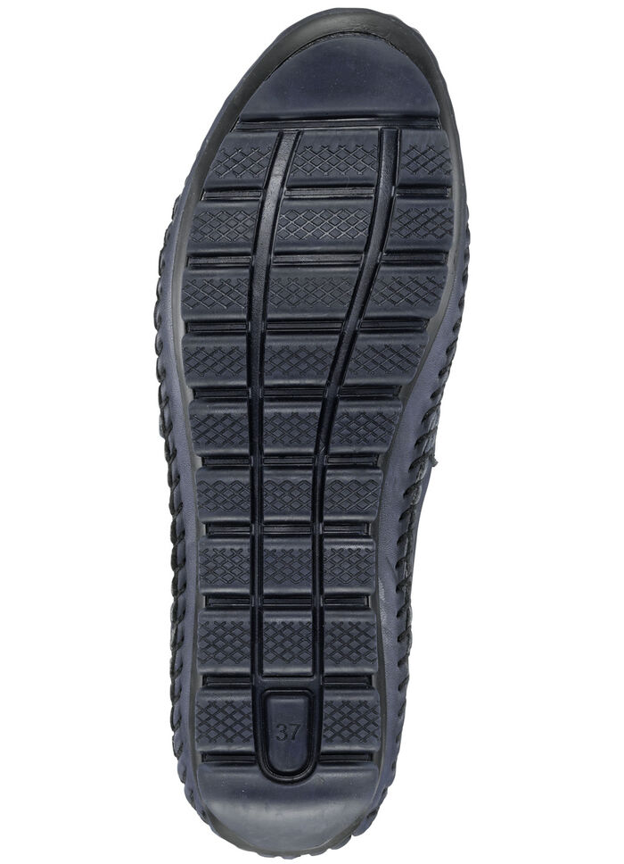 Gemini, bequeme Damen-Stiefeletten, Weite G, mit herausnehmbarem Fu&szlig;bett BLAU