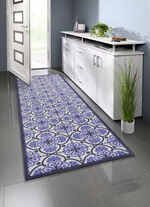 Fußmatte mit rutschhemmender Latex-Rückseite 