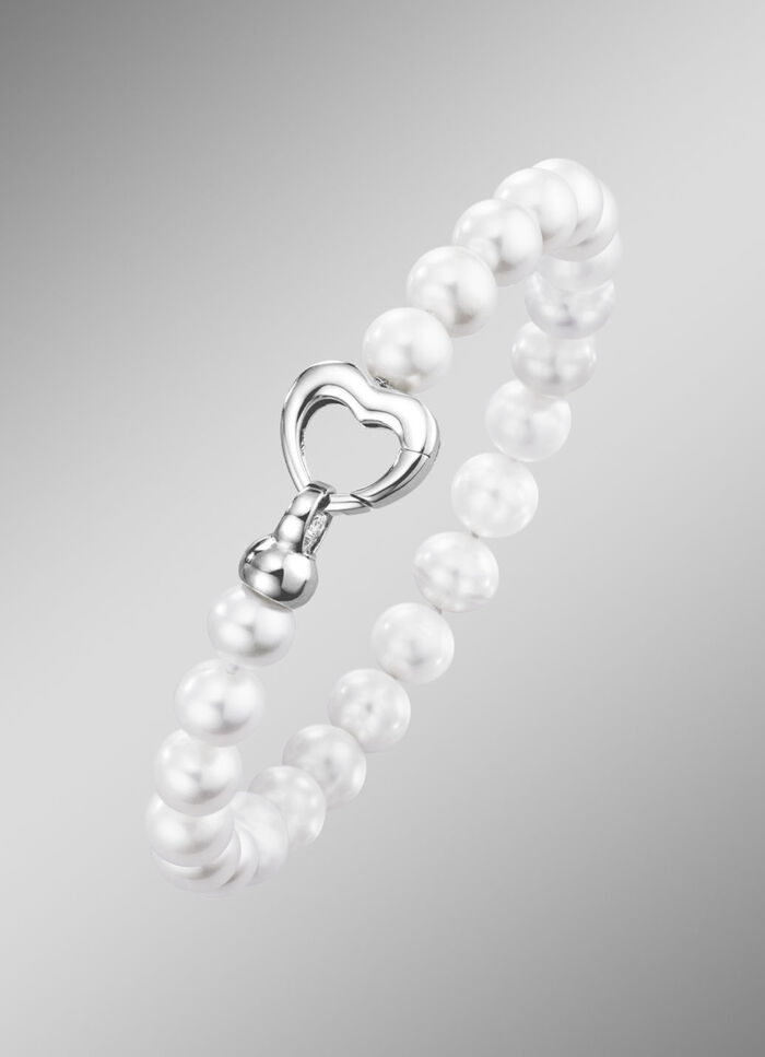 Armband mit Süßwasser-Zuchtperlen 