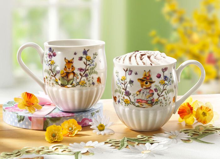 Henkelbecher aus Porzellan von Villeroy & Boch 