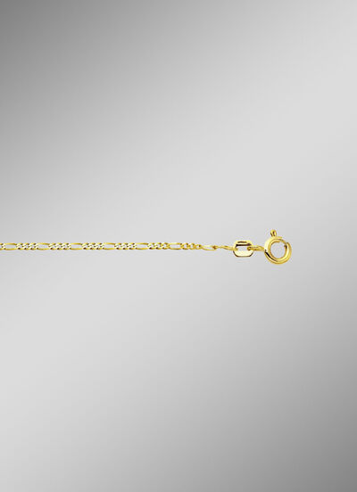 Schicke Figarokette aus Gold 