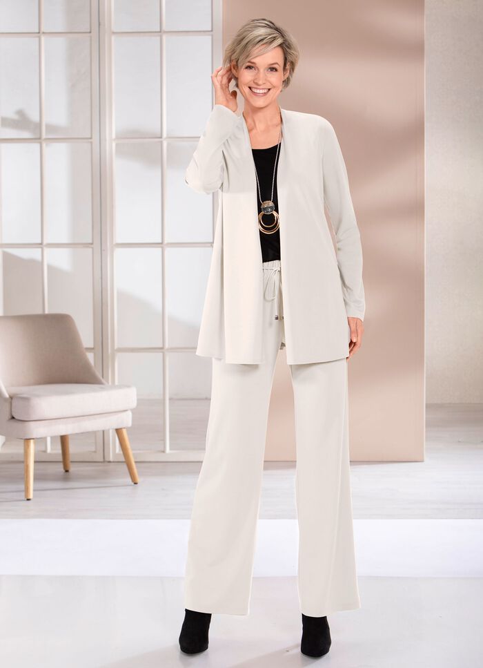 Shirtjacke in verschlussloser Form in 4 Farben 