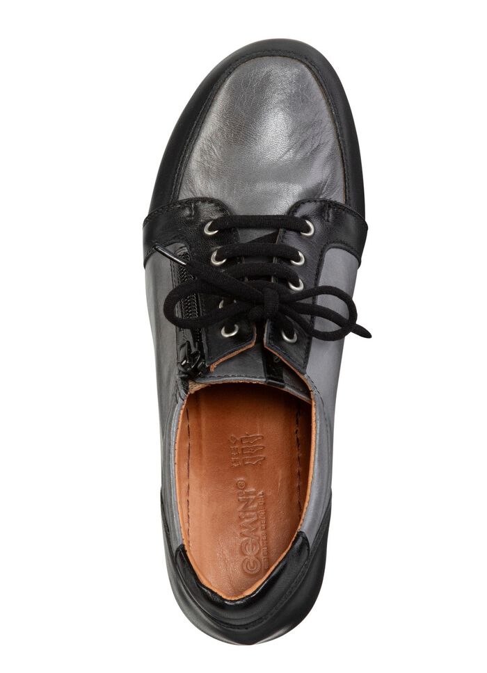 Gemini Schn&uuml;r-Trotteur aus teilweise schattiertem Nappaleder 