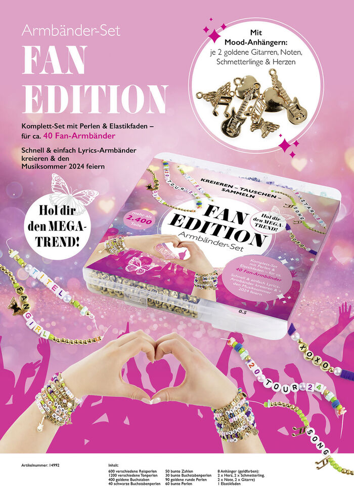 Schmuck-Bastelset Armbänder 