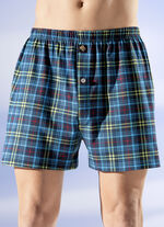 Viererpack Boxershorts mit Karodessin 