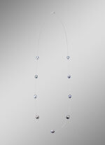 Halskette mit Tahiti-Zuchtperlen in Barockform 